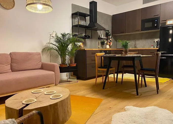 Urban Elegance Sky Park With Parking Spot Apartmán Bratislava